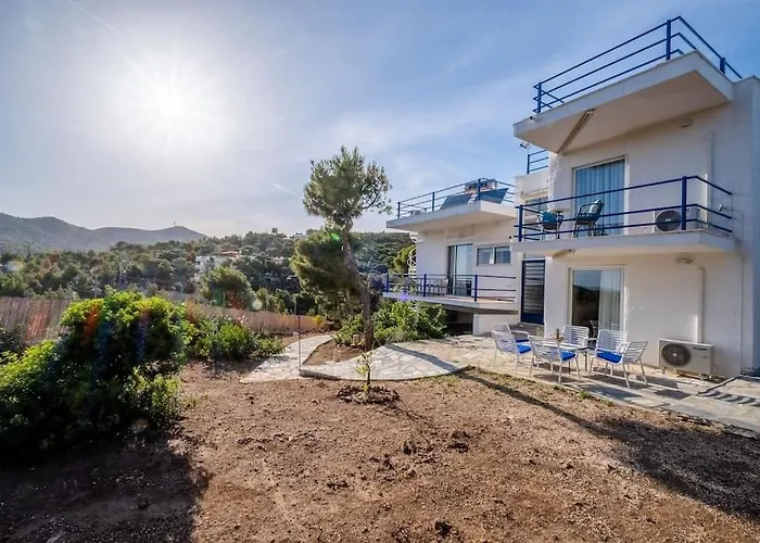 Villa Elisa 6Ppl Poseidon Temple View Sounio